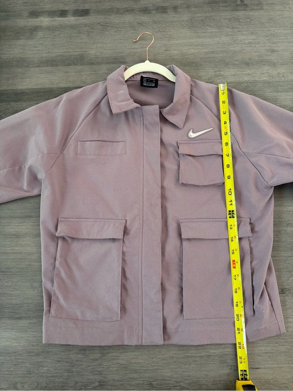 Nike Sportswear Cargo Utility Jacket Purple Smoke CZ8898-531 Women’s S